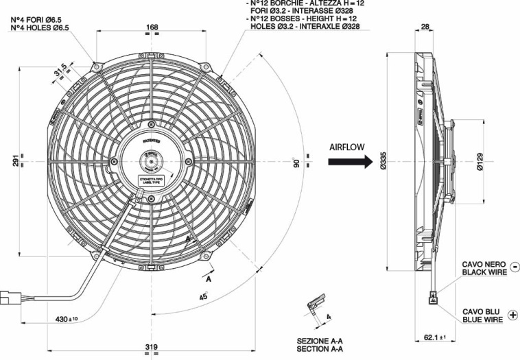 datenbladd VA10-AP50/C-61A